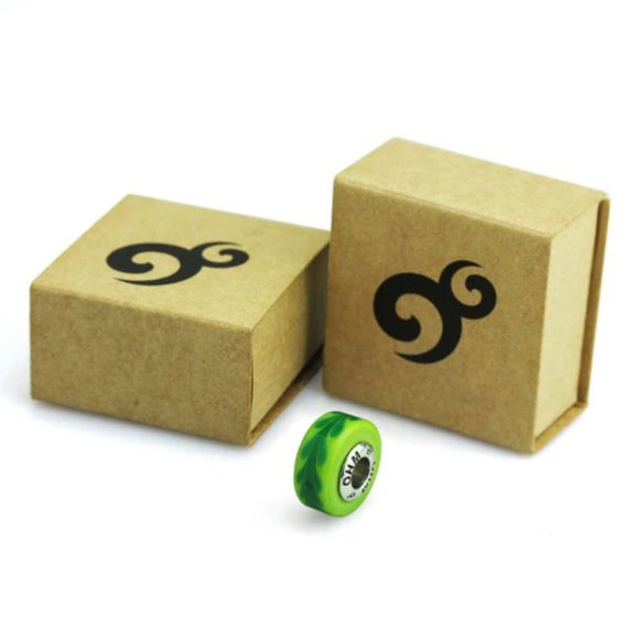 OHM "Trees" Beads - 2 Beads - Picture 11 of 11